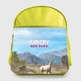 Детский рюкзак с принтом Far Cry New Dawn в Курске, 100% полиэстер | Размеры изделия - высота 34 см, ширина 28 см, глубина 10 см
Размер поля для печати - высота 19.5 см, ширина 24 см | action adventure | county | cry | dawn | far | farcry | highwaymen | hope | lo | mickey | montana | new | newdawn | sisters | twin | близнецы | боевик | лу | микки | приключение | хайвеймен