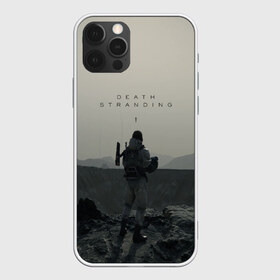 Чехол для iPhone 12 Pro Max с принтом Death Stranding в Курске, Силикон |  | bridges | death stranding | game | hideo kojima | kojima productions | man | norman reedus | scar | sony interactive entertainment | suit | tie | игры | кодзима