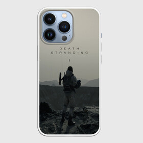 Чехол для iPhone 13 Pro с принтом Death Stranding в Курске,  |  | bridges | death stranding | game | hideo kojima | kojima productions | man | norman reedus | scar | sony interactive entertainment | suit | tie | игры | кодзима