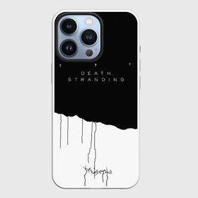 Чехол для iPhone 13 Pro с принтом Death Stranding в Курске,  |  | bridges | death stranding | game | hideo kojima | kojima productions | man | norman reedus | scar | sony interactive entertainment | suit | tie | игры | кодзима