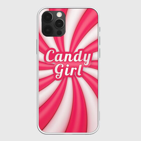 Чехол для iPhone 12 Pro Max с принтом Candy Girl в Курске, Силикон |  | Тематика изображения на принте: вкусняшка | карамель | конфета | милый | няша | розовый | сладкая девочка | сладость