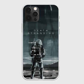 Чехол для iPhone 12 Pro Max с принтом Death Stranding в Курске, Силикон |  | bridges | death stranding | game | hideo kojima | kojima productions | man | norman reedus | scar | sony interactive entertainment | suit | tie | игры | кодзима