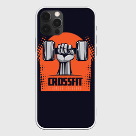 Чехол для iPhone 12 Pro Max с принтом Crossfit в Курске, Силикон |  | мода | мотивация | настроения | позитив | прикол | пятна | тренд | яркие