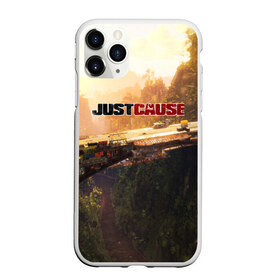 Чехол для iPhone 11 Pro Max матовый с принтом JUST CAUSE в Курске, Силикон |  | action | cause | enix | just | just cause 4 | mafia | игры | мафия | рико | тропики