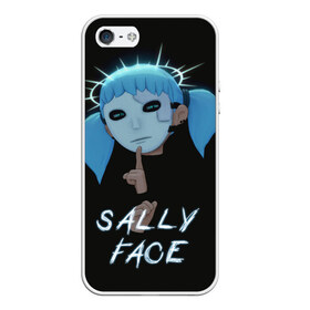 Чехол для iPhone 5/5S матовый с принтом Sally Face (6) в Курске, Силикон | Область печати: задняя сторона чехла, без боковых панелей | face | fisher | larry johnson | mask | sally | sally face | sally fisher | демоны | духи | маска | призраки | салли | салли фейс | салли фишер | фейс