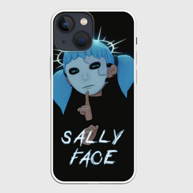 Чехол для iPhone 13 mini с принтом Sally Face (6) в Курске,  |  | face | fisher | larry johnson | mask | sally | sally face | sally fisher | демоны | духи | маска | призраки | салли | салли фейс | салли фишер | фейс