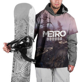 Накидка на куртку 3D с принтом Metro Exodus в Курске, 100% полиэстер |  | 2019 | 2033 | exodus | game | logo | metro | апокалипсис | вышки | игра | исход | лого | локация | метро | пейзаж | скриншот | сталкер