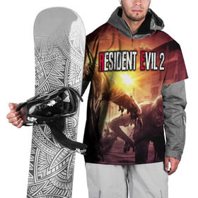 Накидка на куртку 3D с принтом Resident Evil 2 в Курске, 100% полиэстер |  | 2 | biohazard | evil | g | horror | resident | survival | вирус | зла | зомби | монстры | обитель