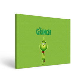 Холст прямоугольный с принтом The Grinch в Курске, 100% ПВХ |  | Тематика изображения на принте: grinch | гринч | новый год | рождество