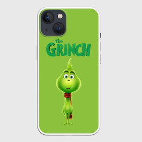 Чехол для iPhone 13 с принтом The Grinch в Курске,  |  | Тематика изображения на принте: grinch | гринч | новый год | рождество