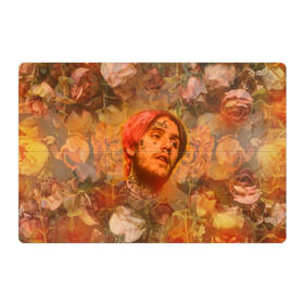 Магнитный плакат 3Х2 с принтом Lil Peep rose в Курске, Полимерный материал с магнитным слоем | 6 деталей размером 9*9 см | hip hop | lil | lil peep rose | peep | rap | roze | реп | роза | розы | рэп | хип хоп | цветок | цветочный паттерн | цветочный фон | цветы