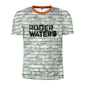 Мужская футболка 3D спортивная с принтом Roger Waters. The Wall в Курске, 100% полиэстер с улучшенными характеристиками | приталенный силуэт, круглая горловина, широкие плечи, сужается к линии бедра | pink floyd | roger waters | джордж уотерс | композитор | певец | поэт