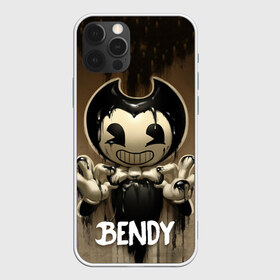 Чехол для iPhone 12 Pro Max с принтом Bendy в Курске, Силикон |  | bendy | bendy in the ink machine | cartoon | game | бенди | игра