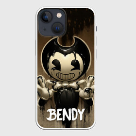 Чехол для iPhone 13 mini с принтом Bendy в Курске,  |  | bendy | bendy in the ink machine | cartoon | game | бенди | игра