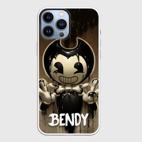 Чехол для iPhone 13 Pro Max с принтом Bendy в Курске,  |  | Тематика изображения на принте: bendy | bendy in the ink machine | cartoon | game | бенди | игра