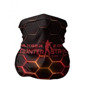 Бандана-труба 3D с принтом Counter Strike Danger Zone в Курске, 100% полиэстер, ткань с особыми свойствами — Activecool | плотность 150‒180 г/м2; хорошо тянется, но сохраняет форму | 