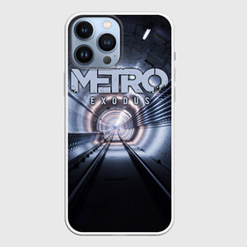 Чехол для iPhone 13 Pro Max с принтом Metro Exodus в Курске,  |  | Тематика изображения на принте: exodus | horror | metro | survival | исход | метро | мутация | оружия | стелс | шутер | экшен