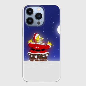 Чехол для iPhone 13 Pro с принтом Гомер Санта Клаус в Курске,  |  | Тематика изображения на принте: bart | family | homer | lisa | maggie | marge | santa | simpson | simpsons | thesimpsons | барт | герой | гомер | город | лиза | мардж | мегги | санта | семья | симпсоны | супергерой