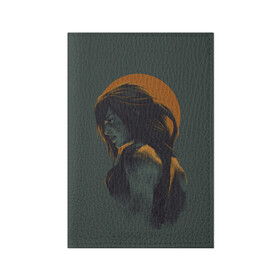 Обложка для паспорта матовая кожа с принтом Lara Croft в Курске, натуральная матовая кожа | размер 19,3 х 13,7 см; прозрачные пластиковые крепления | art | game | illustration | lara croft | shadow of the tomb raider | tomb raider | арт | девушка | игра | лара крофт | расхитительница гробниц | рисунок | солнце | томб райдер