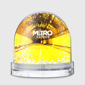 Водяной шар с принтом METRO EXODUS в Курске, Пластик | Изображение внутри шара печатается на глянцевой фотобумаге с двух сторон | 