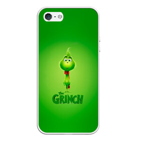 Чехол для iPhone 5/5S матовый с принтом Dr Seuss The Grinch в Курске, Силикон | Область печати: задняя сторона чехла, без боковых панелей | benedict | christmas | cumberbatch | grinch | max | whoville | winter | бенедикт | год | гринч | зима | камбербэтч | ктоград | макс | новый | рождество | снег | снежинки