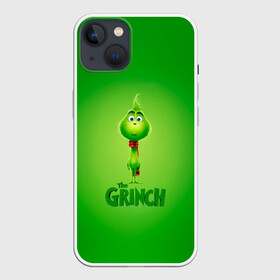 Чехол для iPhone 13 с принтом Dr. Seuss The Grinch в Курске,  |  | Тематика изображения на принте: benedict | christmas | cumberbatch | grinch | max | whoville | winter | бенедикт | год | гринч | зима | камбербэтч | ктоград | макс | новый | рождество | снег | снежинки