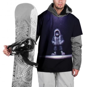 Накидка на куртку 3D с принтом Санс в Курске, 100% полиэстер |  | Тематика изображения на принте: game | sans | undertale | игра | санс