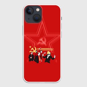 Чехол для iPhone 13 mini с принтом Communism Party в Курске,  |  | звезда | китай | коммунизм | комунизм | ленин | мао дзедун | мао цзедун | мао цзэдун | маркс | прикол | серп и молот | советский союз | ссср | сталин | че гевара | че геваро | чегевара | энгельс