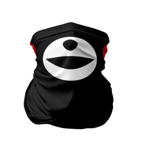 Бандана-труба 3D с принтом KUMAMON в Курске, 100% полиэстер, ткань с особыми свойствами — Activecool | плотность 150‒180 г/м2; хорошо тянется, но сохраняет форму | bandana | bear | face | japanese | kumamon | kumamoto | mask | аниме | бандана | игрушка | кумамон | кумамото сапурайдзу | лицо | маска | медведь | мишка | персонаж | талисман | япония