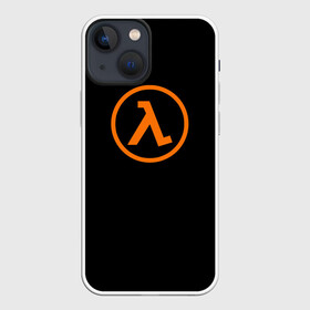 Чехол для iPhone 13 mini с принтом HALF LIFE в Курске,  |  | aperture laboratorie | black mesa | gordon freeman | half life | half life 3 | logo | valve | вэлв | гордон фриман | игра | лого | монтировка | фантастика | халф лайф