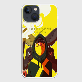 Чехол для iPhone 13 mini с принтом Twenty one pilots в Курске,  |  | 21 pilots | josh dun | jumpsuit | music | rock | twenty one pilots | tyler joseph | джош дан | музыка | рок | тайлер джозеф