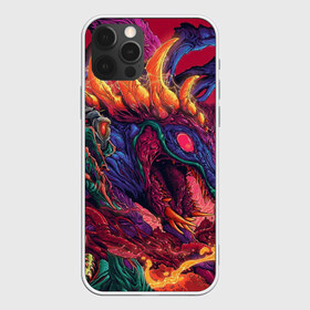 Чехол для iPhone 12 Pro Max с принтом HyperBEAST в Курске, Силикон |  | Тематика изображения на принте:  warning |  ко |  оружие | автомат