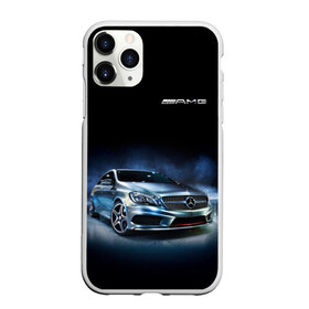 Чехол для iPhone 11 Pro матовый с принтом Mercedes AMG в Курске, Силикон |  | Тематика изображения на принте: car | mercedes | mercedes   benz | motorsport | автомобиль | автоспорт | мерседес | спорткар