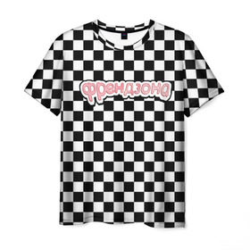 Мужская футболка 3D с принтом Френдзона в Курске, 100% полиэфир | прямой крой, круглый вырез горловины, длина до линии бедер | бойчик | группа | музыка | мультяшка | песни | подростки | поп панк | френдзона