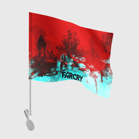 Флаг для автомобиля с принтом FARCRY в Курске, 100% полиэстер | Размер: 30*21 см | far cry | far cry 5 | far cry new dawn | far cry primal | farcry | fc 5 | fc5 | game | new dawn | primal | игры | постапокалипсис | фар край | фар край 5