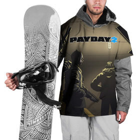 Накидка на куртку 3D с принтом Payday 2 в Курске, 100% полиэстер |  | Тематика изображения на принте: 2 | payday | беглец | бот | ограбления | пейдей | призрак | симулятор | техник | штурмовик | шутер