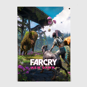 Постер с принтом FARCRY:NEW DAWN в Курске, 100% бумага
 | бумага, плотность 150 мг. Матовая, но за счет высокого коэффициента гладкости имеет небольшой блеск и дает на свету блики, но в отличии от глянцевой бумаги не покрыта лаком | far cry | far cry 5 | far cry new dawn | far cry primal | farcry | fc 5 | fc5 | game | new dawn | primal | игры | постапокалипсис | фар край | фар край 5