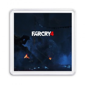 Магнит 55*55 с принтом FARCRY4 в Курске, Пластик | Размер: 65*65 мм; Размер печати: 55*55 мм | Тематика изображения на принте: 