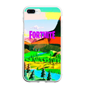 Чехол для iPhone 7Plus/8 Plus матовый с принтом FORTNITE в Курске, Силикон | Область печати: задняя сторона чехла, без боковых панелей | battle royale | fortnite | fortnite battle royale | futuresynth | game | outrun | retrowave | synth | synthwave | игры | ретровейв | синтвейв | фортнайт