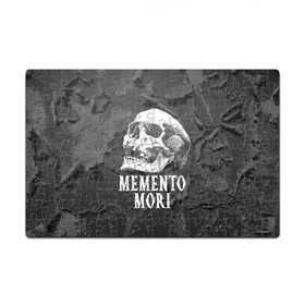 Пазл магнитный 126 элементов с принтом Memento mori в Курске, полимерный материал с магнитным слоем | 126 деталей, размер изделия —  180*270 мм | black | death | life | memento mori | skeleton | skull | жизнь | скелет | череп | черный