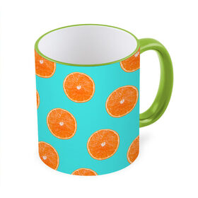 Кружка 3D с принтом Апельсины в Курске, керамика | ёмкость 330 мл | Тематика изображения на принте: апельсин | апельсины | грейпфрукт | грейпфрут | разрез | сочный | фрукт
