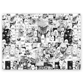 Поздравительная открытка с принтом Goblin Slayer Manga в Курске, 100% бумага | плотность бумаги 280 г/м2, матовая, на обратной стороне линовка и место для марки
 | Тематика изображения на принте: goblin slayer | knight | рыцарь