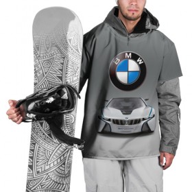 Накидка на куртку 3D с принтом BMW Vision в Курске, 100% полиэстер |  | bmw | car | germany | motorsport | sports car | автомобиль | автоспорт | бмв | германия | спорткар