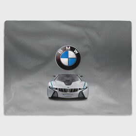 Плед 3D с принтом BMW Vision в Курске, 100% полиэстер | закругленные углы, все края обработаны. Ткань не мнется и не растягивается | bmw | car | germany | motorsport | sports car | автомобиль | автоспорт | бмв | германия | спорткар