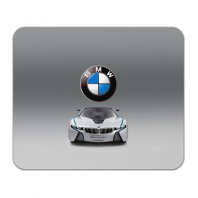 Коврик прямоугольный с принтом BMW Vision в Курске, натуральный каучук | размер 230 х 185 мм; запечатка лицевой стороны | bmw | car | germany | motorsport | sports car | автомобиль | автоспорт | бмв | германия | спорткар