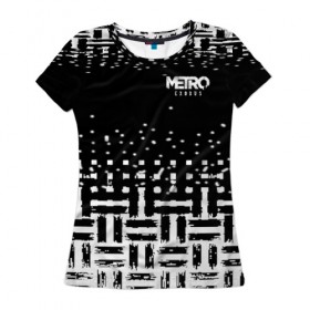 Женская футболка 3D с принтом Metro Exodus в Курске, 100% полиэфир ( синтетическое хлопкоподобное полотно) | прямой крой, круглый вырез горловины, длина до линии бедер | 