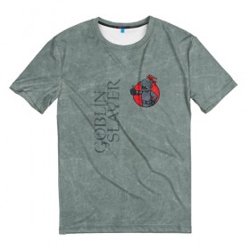 Мужская футболка 3D с принтом Убийца Гоблинов в Курске, 100% полиэфир | прямой крой, круглый вырез горловины, длина до линии бедер | 