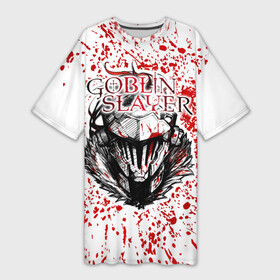 Платье-футболка 3D с принтом Goblin Slayer blood spots в Курске,  |  | ahegao | anime | armor | blood | goblin | knight | manga | slayer | аниме | ахегао | гоблин | гоблинов | гоблины | доспехи | жрица | кровища | кровь | манга | мульт | мультик | ранобэ | рыцарь | сериал