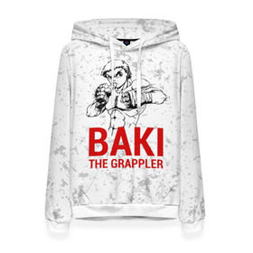 Женская толстовка 3D с принтом Baki the Grappler / Боец Баки в Курске, 100% полиэстер  | двухслойный капюшон со шнурком для регулировки, мягкие манжеты на рукавах и по низу толстовки, спереди карман-кенгуру с мягким внутренним слоем. | ahegao | anime | baki | fighter | grappler | manga | the | аниме | анимешники | анимешнику | ахегао | баки | боевые | боец | бойцы | доппо | драки | искусства | манга | мульт | мультик | сериал | хамма | юдзиро