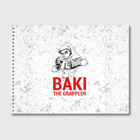 Альбом для рисования с принтом Baki the Grappler Боец Баки в Курске, 100% бумага
 | матовая бумага, плотность 200 мг. | ahegao | anime | baki | fighter | grappler | manga | the | аниме | анимешники | анимешнику | ахегао | баки | боевые | боец | бойцы | доппо | драки | искусства | манга | мульт | мультик | сериал | хамма | юдзиро